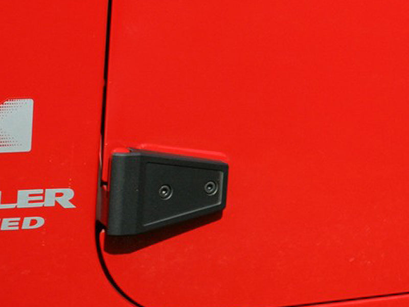 RUGGED RIDGE Hood or Door Hinge Cover Kits for 07-18 Jeep Wrangler JK & JK Unlimited