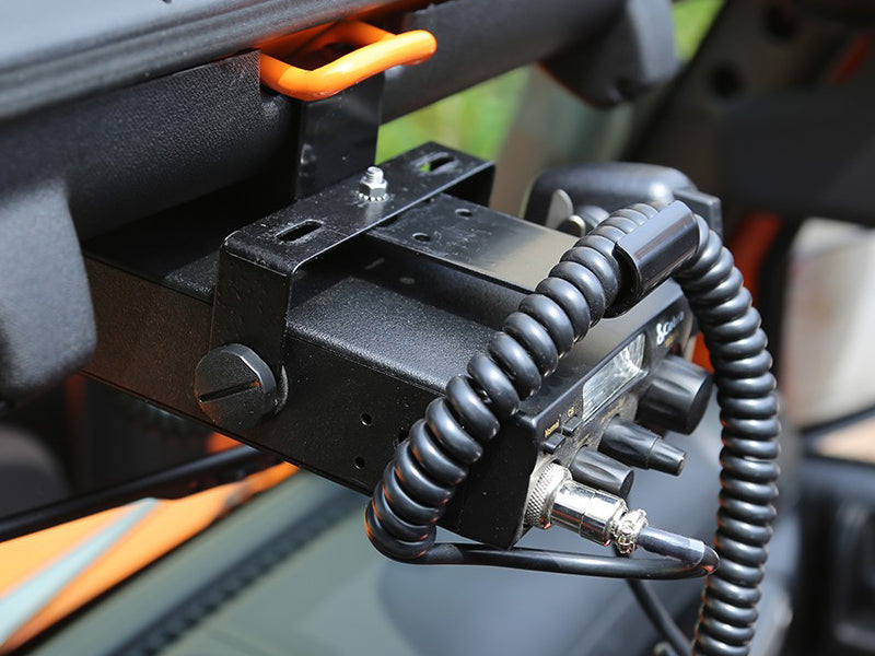 RUGGED RIDGE CB Radio Mount for 07-18 Jeep Wrangler JK & JK Unlimited ...