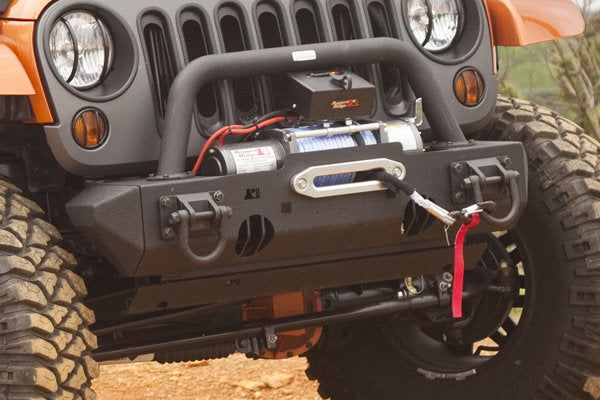 RUGGED RIDGE Stubby Ends for XHD Bumper, Pair for 07-18 Jeep Wrangler JK & JK Unlimited