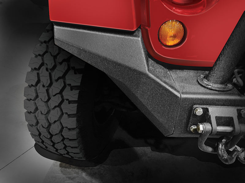 RUGGED RIDGE High Approach Ends for XHD Front Bumper for 07-18 Jeep Wrangler JK & JK Unlimited