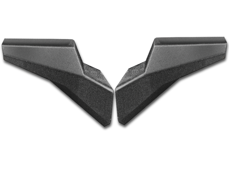 RUGGED RIDGE High Approach Ends for XHD Front Bumper for 07-18 Jeep Wrangler JK & JK Unlimited