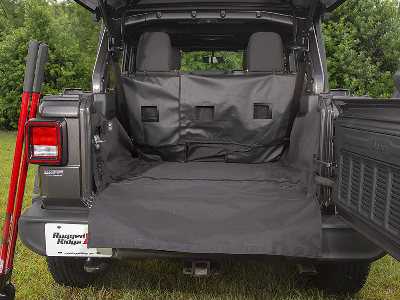 RUGGED RIDGE C3 Rear Cargo Cover for 18-up Jeep Wrangler JL & JL Unlimited