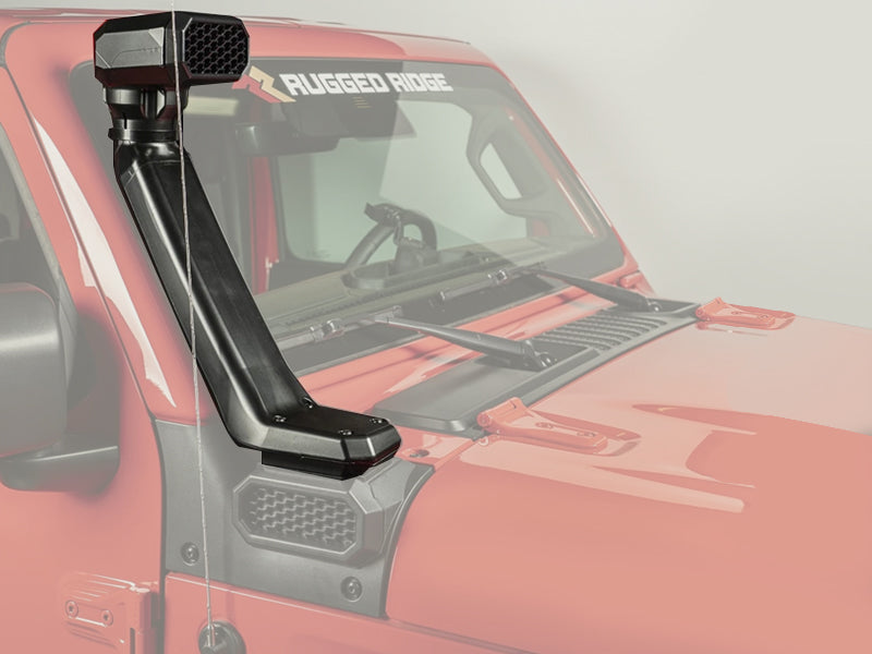 RUGGED RIDGE AMFIB Snorkel System for 18-up Jeep Wrangler JL & JL Unlimited and 20-up Gladiator JT