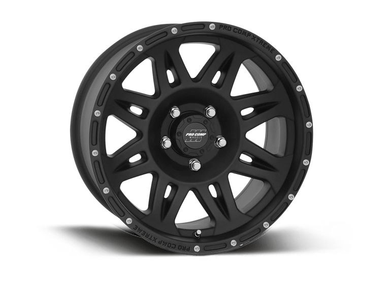 PROCOMP Wheel - 05 Series Torq, 5 on 5, Black for 07-up Jeep Wrangler JK, JL and Gladiator JT
