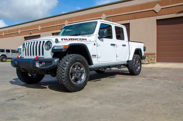 N-Fab Jeep Gladiator Predator Pro Nerf Side Step Bars; Textured Black PRJ1980T-TX (20-24 Jeep...
