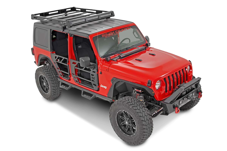 ROUGH COUNTRY Roof Rack for 18-up Jeep Wrangler JL and JL Unlimited