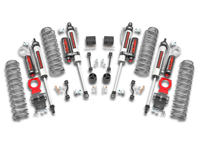 ROUGH COUNTRY 2.5in Jeep Suspension Lift Kit 4-Door Only for 18-up Jee –  FORTEC4x4