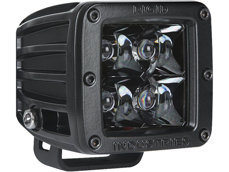 RIGID 3” Midnight Spot Lights for 18-up Jeep Wrangler JL & JL Unlimited
