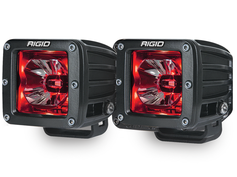 RIGID 3” Radiance Pod Lights for 18-up Jeep Wrangler JL & JL Unlimited