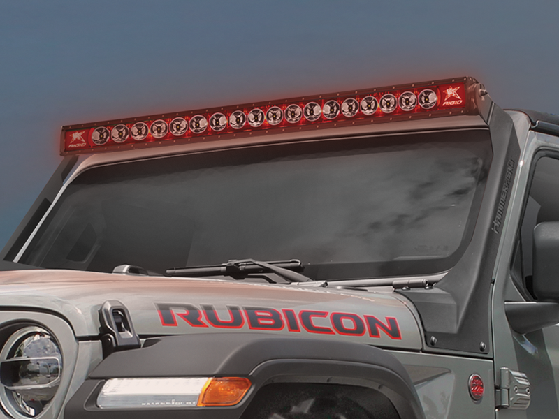 RIGID Radiance Plus Series LED Light Bar for 18-up Jeep Wrangler JL & Gladiator JT [02.00]