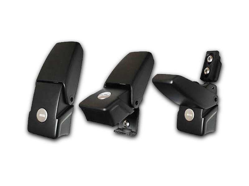 Rampage Products Locking Hood Catch Set in Black for 07-17 Jeep Wrangler & Wrangler Unlimited JK