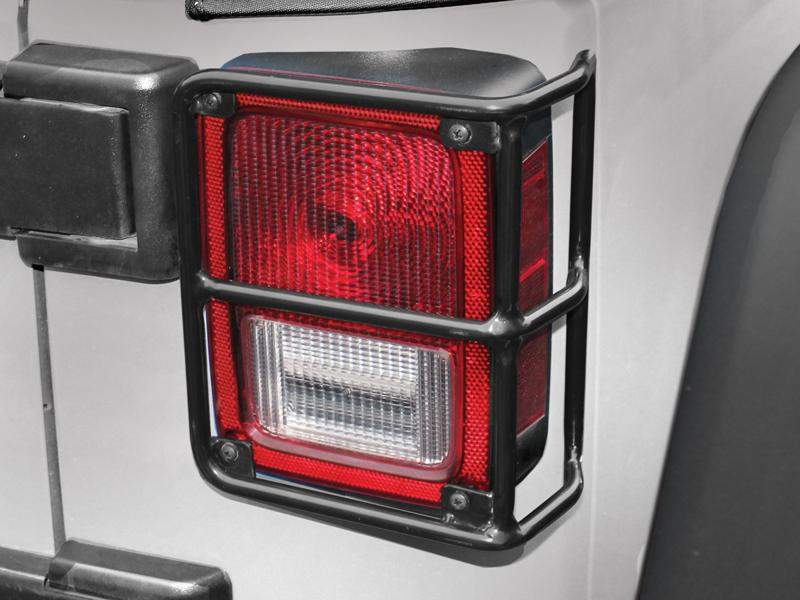 RAMPAGE PPRODUCTS Taillight Guards for 07-18 Jeep Wrangler JK & JK Unlimited