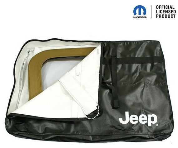 MOPAR Upper Door Storage Bag for 87-95 Jeep Wrangler YJ and 97-06 Jeep Wrangler TJ/LJ