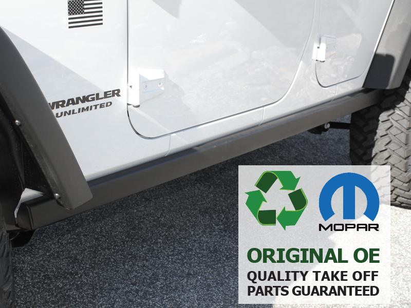 Quality Take Off MOPAR Rubicon Rock Rails, Pair for 07-up Jeep Wrangle ...