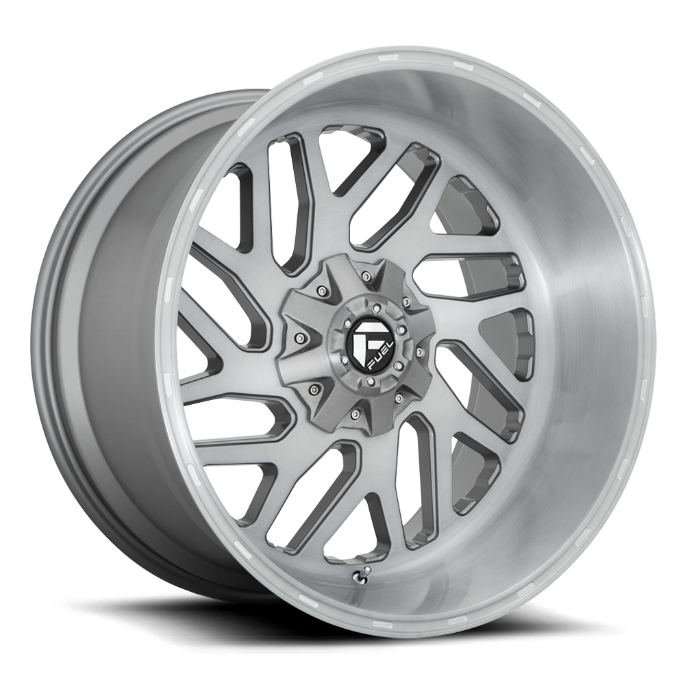FUEL D715 "TRITON" Wheel in Platinum for 07-up Jeep Wrangler JK, JL & JT Gladiator