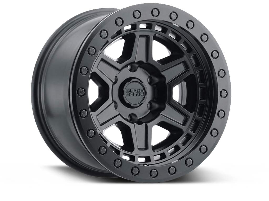 BLACK RHINO "RENO" Beadlock Wheel for 07-up Jeep Wrangler JK, JL & Gladiator JT
