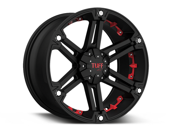 TUFF T01 Wheel for 07-up Jeep Wrangler JK, JL & Gladiator JT – FORTEC4x4
