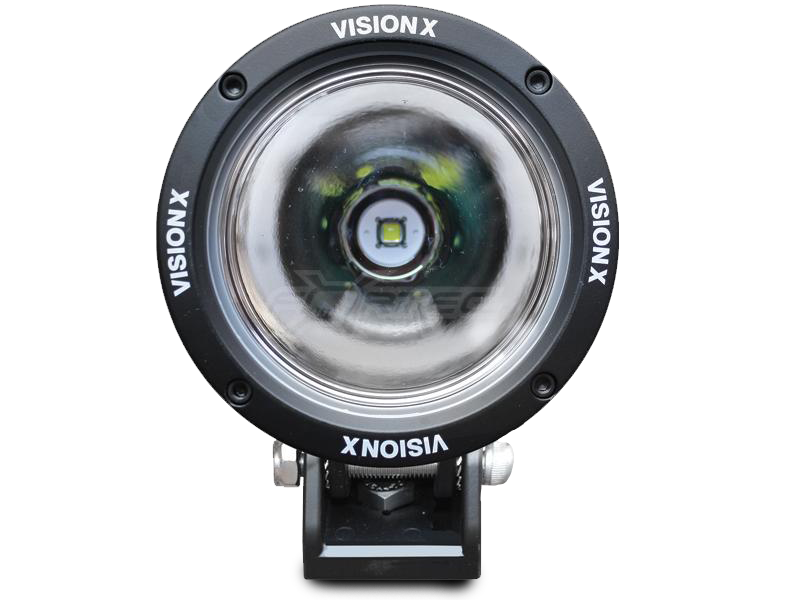 VISION X Lighting 4.5" Cannon LED Driving Light with Black Die-Cast Aluminum Housing