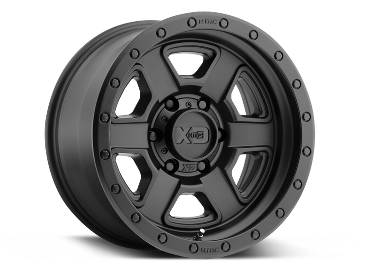 XD133 “FUSION OFF-ROAD” Wheel in Satin Black for 07-18 Jeep Wrangler JK & 18-up Jeep Wrangler JL
