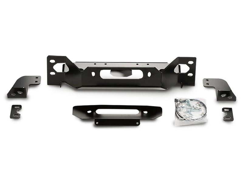 WARN Winch Carrier Kit (Rubicon Bumper Only) for 18-up Jeep Wrangler JL & JL Unlimited