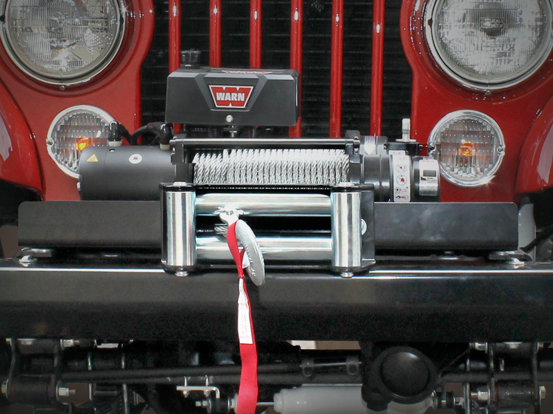WARN Winch Mounting Kit for 76-86 Jeep CJ