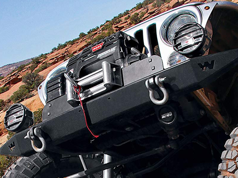 WARN® Winch Mounting Plate for 97-06 Wrangler TJ