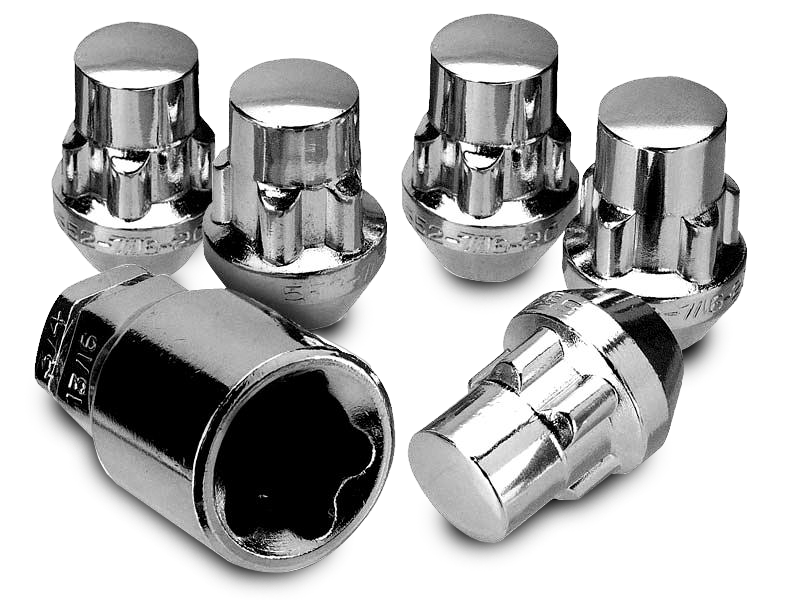 Keyed online lug nuts