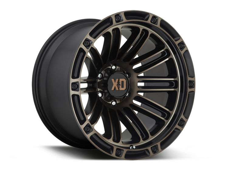 XD 846 "DOUBLE DEUCE" Wheel for 07-up Jeep Wrangler JK, JL & JT Gladiator