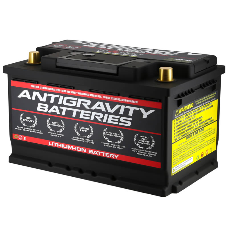 ANTIGRAVITY Lithium Car Battery for 07-18 Jeep Wrangler JL + JK & 20-up Gladiator JT