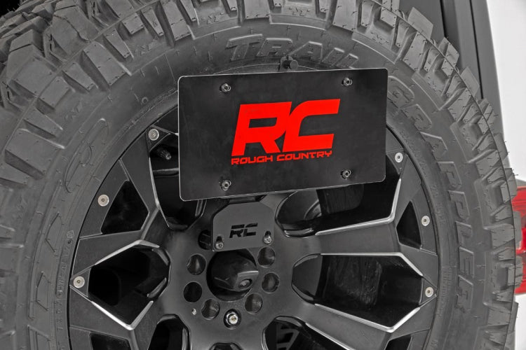 RCS License Plate Adapter for 18-up Jeep Wrangler JL & JL Unlimited