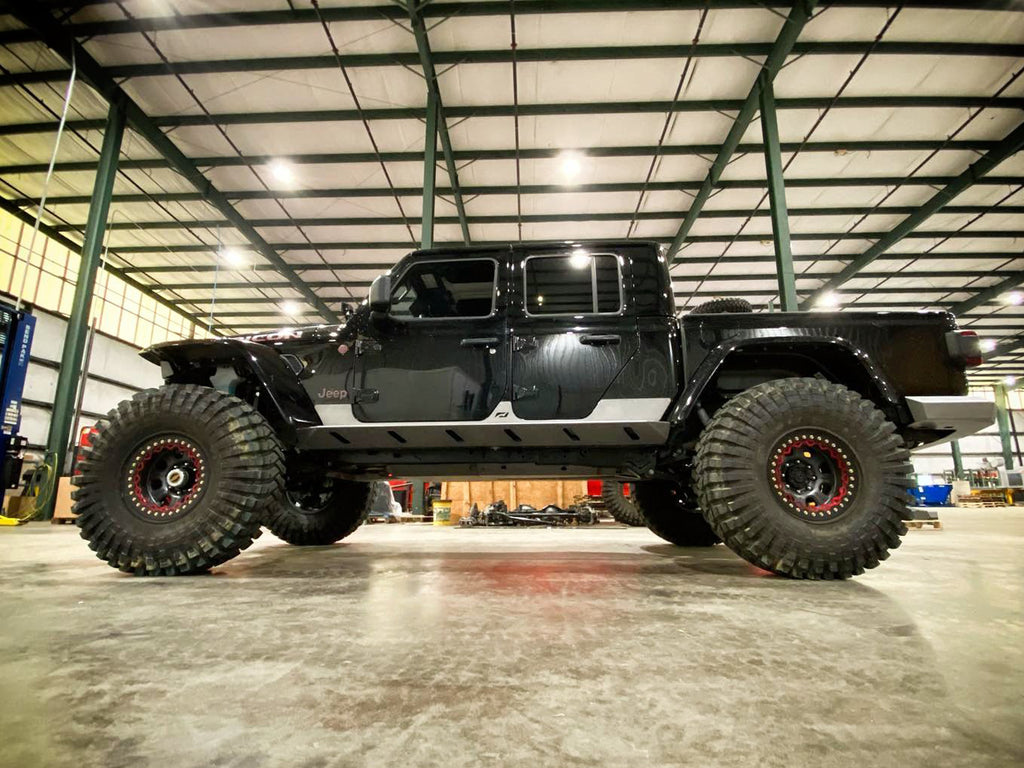 MOTOBILT Crusher Series Rocker Guards for 18-up Jeep Wrangler JL & 20-up Gladiator JT