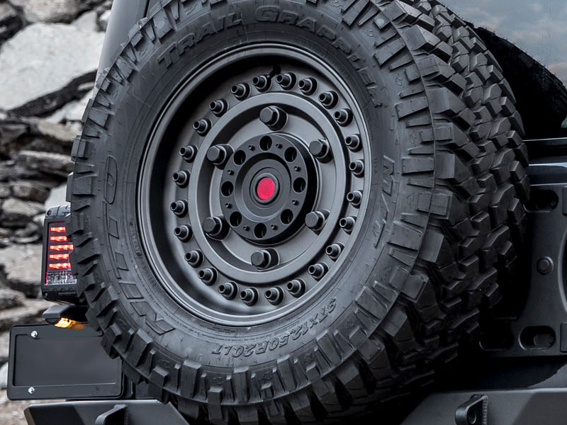 BLACK RHINO ARMORY Wheel in Desert Sand or Gun Black for 07-up Jeep Wrangler JK, JL & Gladiator JT